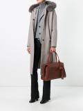 snap closure tote bag