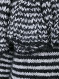 striped ruffle off shoulder dress