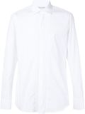 pleated placket shirt