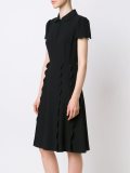 scallop details dress