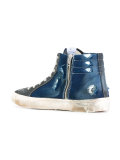 Slide hi-top sneakers