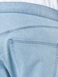 ribbed trim jeans 