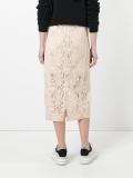 lace pencil skirt