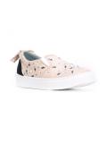 eyes print slip-on sneakers