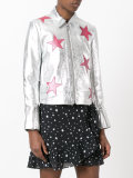 stars metallic jacket