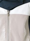 colour block military jacket 