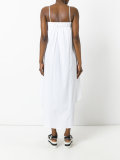 ruffle trim dress