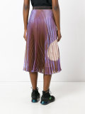 translucent cut out skirt