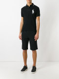 embroidered logo polo shirt 