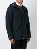hooded padded jacket