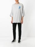distressed printed T-shirt 