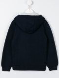 hooded zip-up jacket