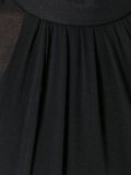asymmetric ruffle shirt dress