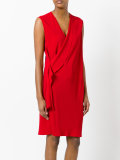 folded trim dress