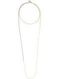 double strand beaded necklace