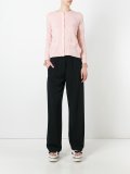cupro insert cardigan