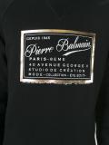 brand print sweatshirt