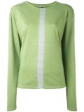vertical stripe jumper