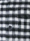 checked patchwork coat