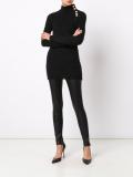 ribbed turtleneck sweater