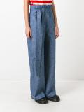 gathered waist trousers