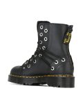 eyelet detail combat boots