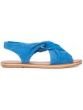 crossover front flat sandals