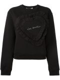 heart patch sweatshirt