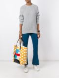 Ekta print shopper tote