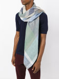 geometric pattern scarf