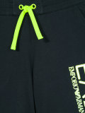 printed logo shorts