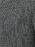 ribbed crew neck jumper