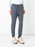 drawstring track pants