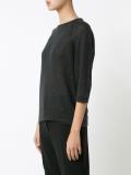 three-quarters sleeve jumper