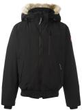 removable hood bomber jacket