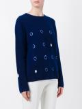 tie dye circles jumper
