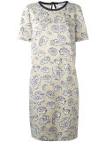 floral T-shirt dress