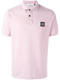 logo patch polo shirt
