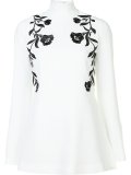 floral embroidered blouse