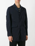buttoned pocket coat 