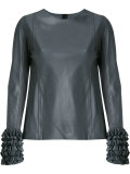 leather top