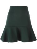 peplum mini skirt