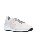 perforated lace-up trainers