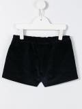 velvet shorts