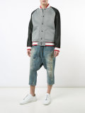 varsity bomber jacket 