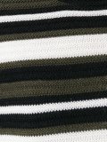 striped knitted T-shirt dress