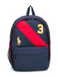 asymmetric stripe backpack