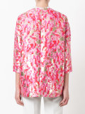 metallic jacquard jacket