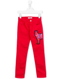 embroidered horse trousers