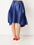 elasticated waist pleated skirt